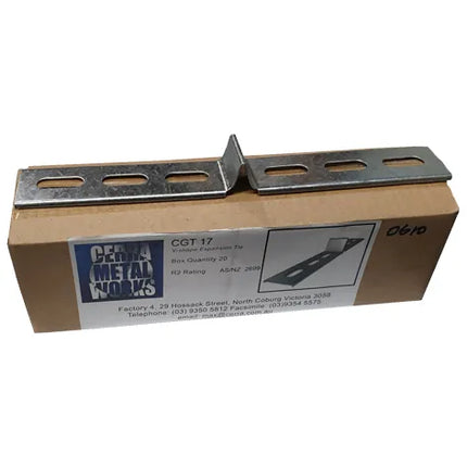 280mm Expansion Wall Ties – Galvanised (Box of 20)