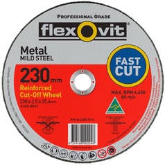 Flexovit Wheel Cut off Metal 127 x 2.5 x 22.2