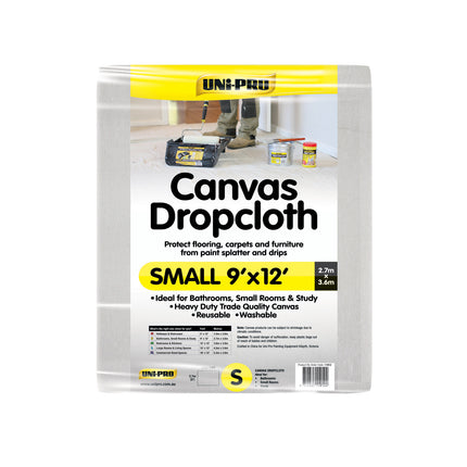 Uni-Pro Drop Cloth Heavy Duty Canvas 9 x 12
