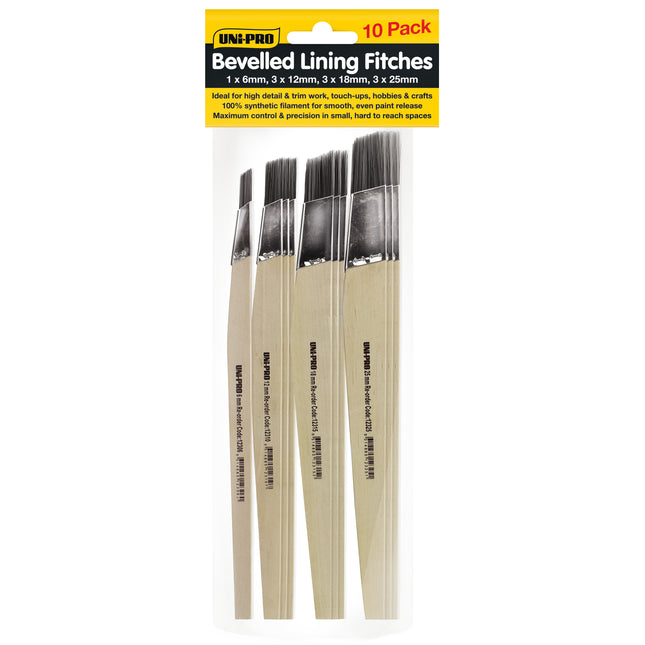 Uni-Pro Brush Bevelled Lining Fitch 25mm