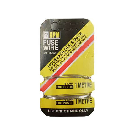 HPM 8-16amp Carded Fuse Wire 1m