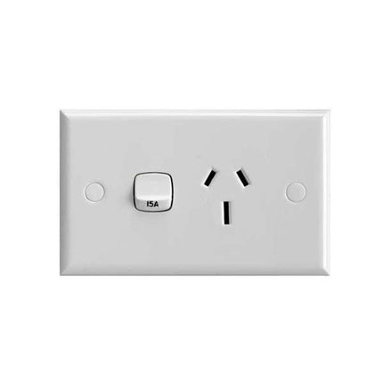 HPM Single Powerpoint 15A White