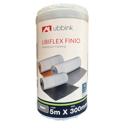 600 mm x 5 m Lead-Free Flexible Flashing – Ubiflex Finio – Black