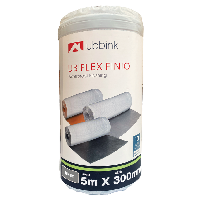 300 mm x 5 m Lead-Free Flexible Flashing – Ubiflex Finio – Terracotta