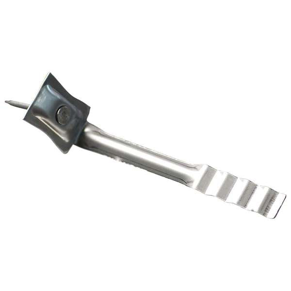 Brick Tie Face Fixing S/Steel Light Duty w/ Nails 150pk