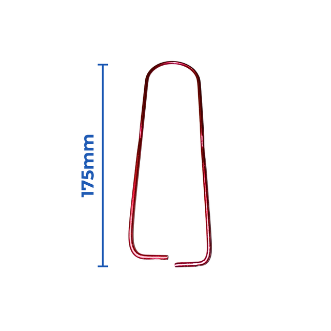 175 x 70mm Galvanised Brick Wall Ties – Pack of 50