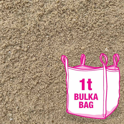White Brickie Sand Bulker Bag
