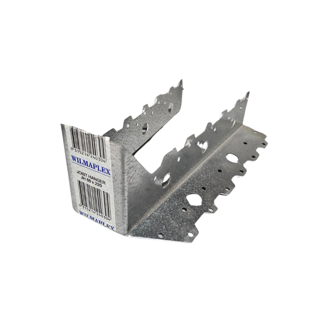 220 x 45mm Joist Hanger – Standard Duty Galvanised – for Timber Framing Connections