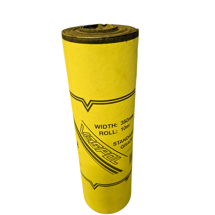 350mm x 10m Alcore Dampcourse Flashing Roll – Moisture & Termite Barrier for Masonry