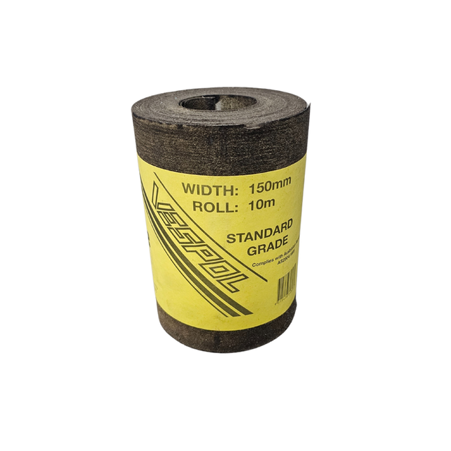 150mm x 10m Alcore Dampcourse Flashing Roll – Moisture & Termite Barrier for Brick & Blockwork