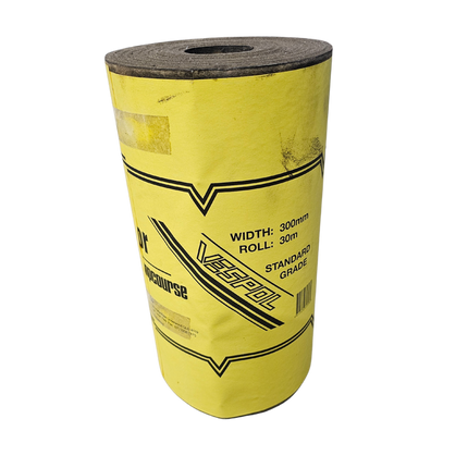 300mm x 30m Alcore Dampcourse Flashing Roll – Moisture & Termite Barrier for Masonry
