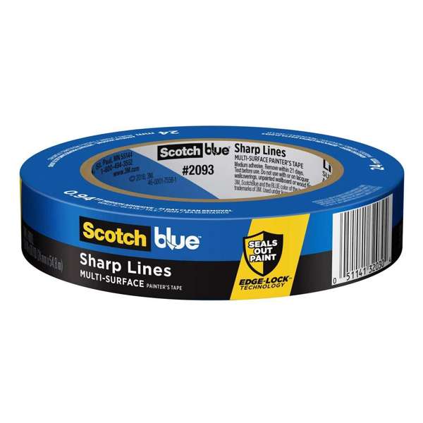 ScotchBlue Sharp Lines Multi-Surface Masking Tape 24mm x 55m