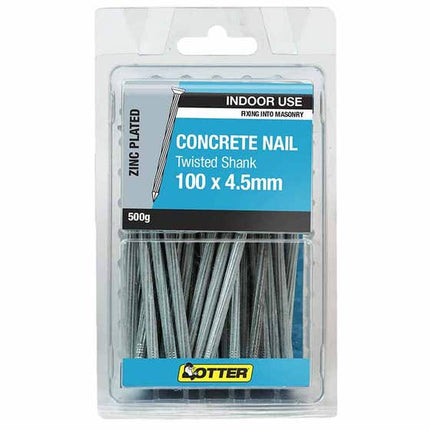 Concrete Nails 100mm × 4.50mm (500g)