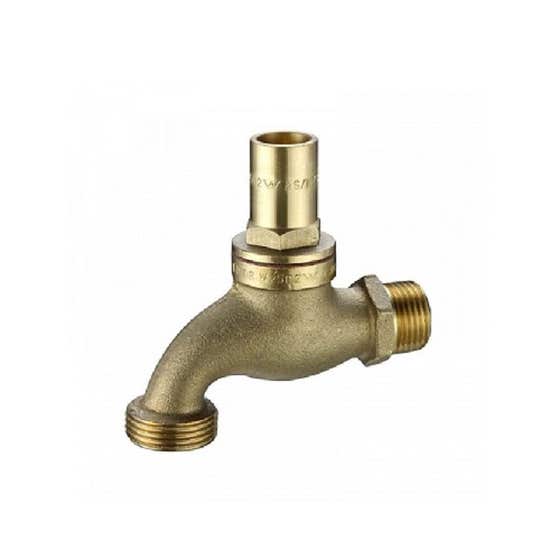 Brass AV Hose Cock W/Splines W/O Key – 20mm (3/4")