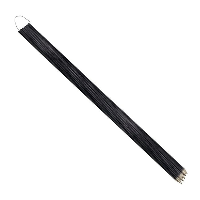 Post Steel 135cm Black