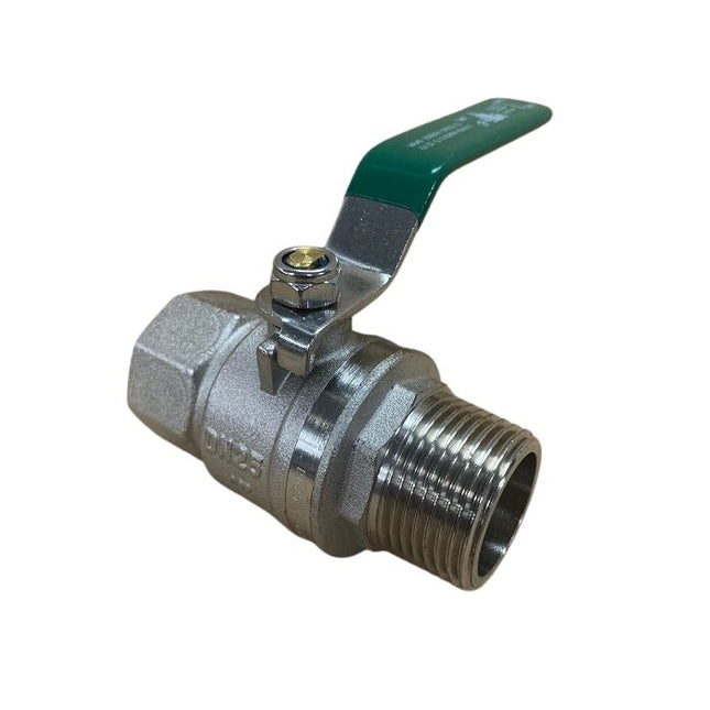 Brass Male Ball Hose Cock W/ Lever Handle – 20mm x 25mm