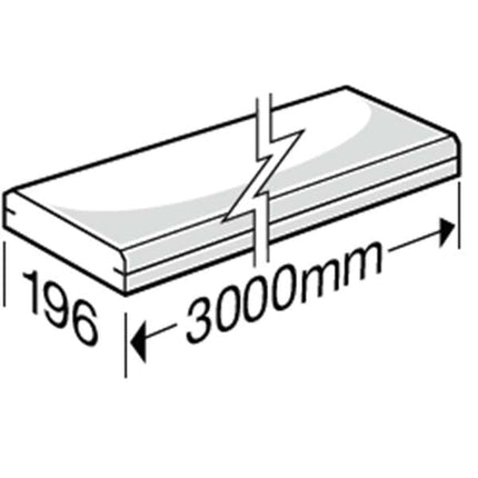 HardieDeck Decking Board 2 Grooves 19mm x 196mm x 3000mm