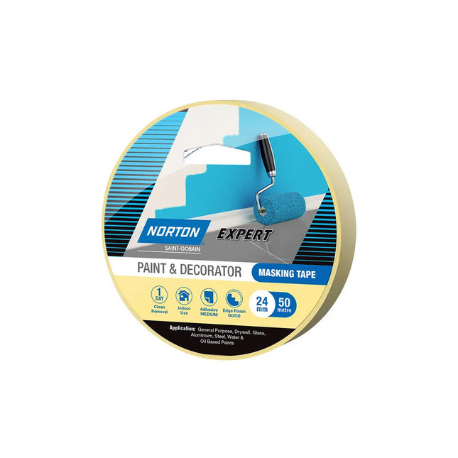 Norton Masking Tape Paint & Decorator 36mm x 50m