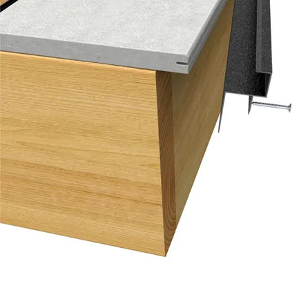 3000mm HardieDeck Fascia Edge Cap – James Hardie – Clean Finishing Trim