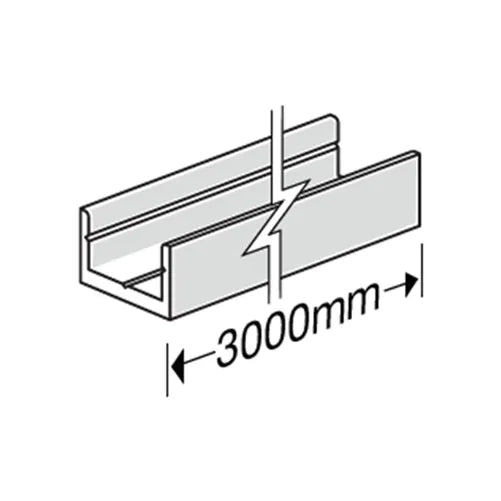 3000mm HardieDeck Wingless Base Jointer – James Hardie – Continuous Base Connector