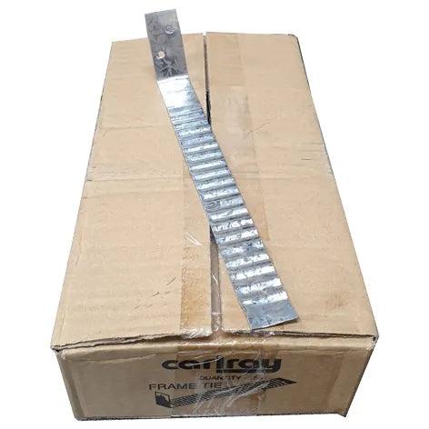 240mm Frame Ties – Galvanised Steel (Box of 150) Carlray