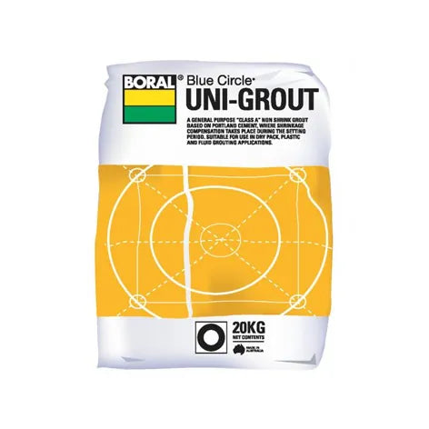 Uni Grout Non Shrink Blue Circle 20kg Boral