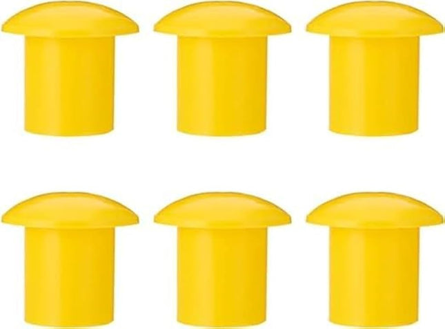 N24–N36 Rebar Bar Caps – Cushioned Safety Caps, Pack of 50