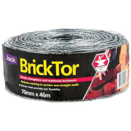 Bricktor Galv Woven Mesh 70mm x 46m