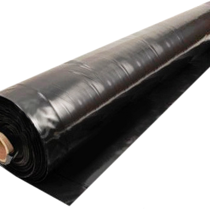 Black Plastic 4mtrx50mtr