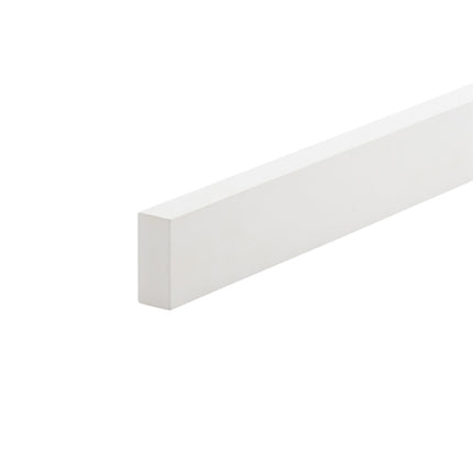PRIMED PINE F/J DAR WHITE 42 X 18 X 2.7mm