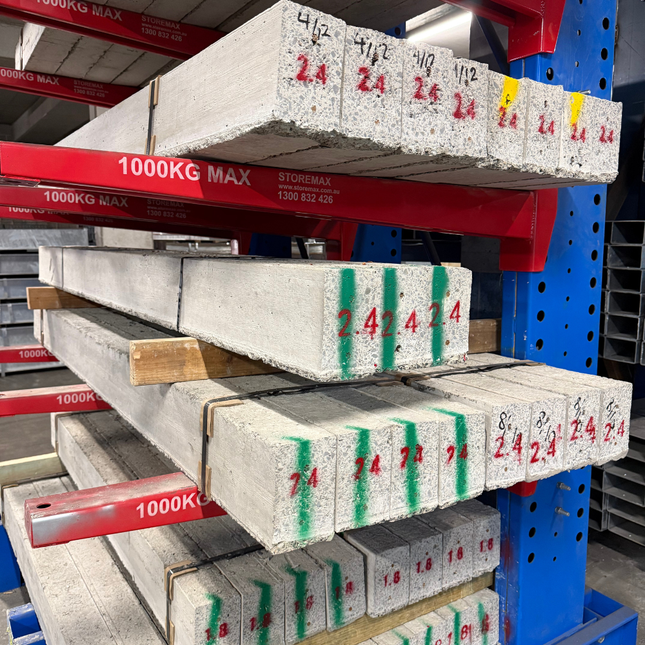 170mm x 110mm x 3000mm Precast Concrete Lintel – Load-Bearing for Brickwork & Blockwork Openings