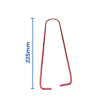 175 x 70mm Galvanised Brick Wall Ties – Pack of 500