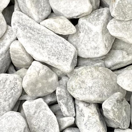 40mm Southern White Decorative Stone – Bulk Bag