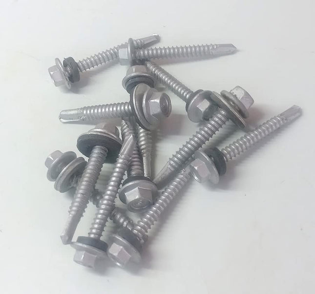 100mm Hex Head Self-Drilling Screws - Box of 500
