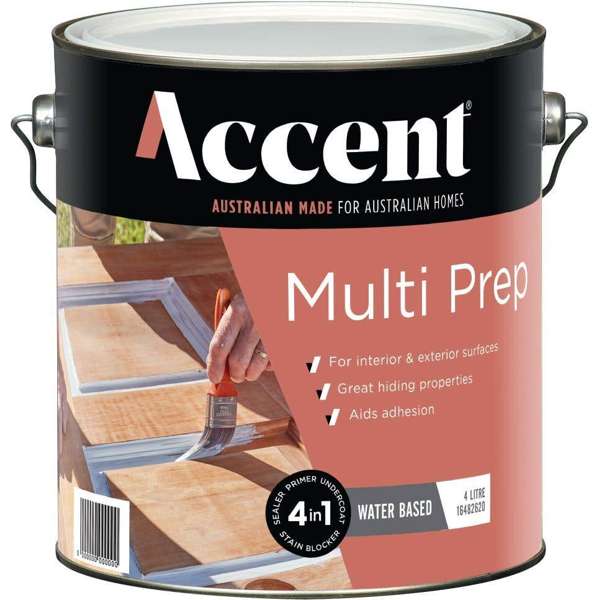 Accent Acrylic Multi Prep White 10L