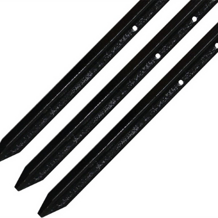 Post Steel 90cm Black