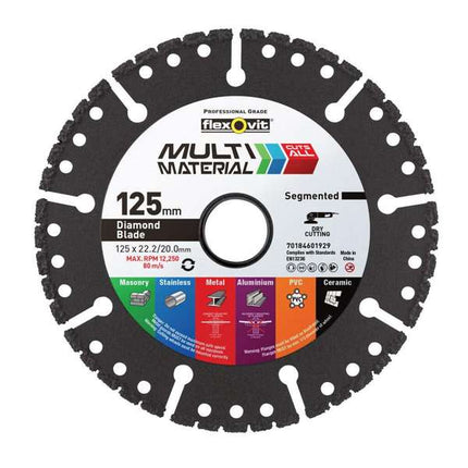 Flexovit Multi Material Diamond Blade 125mm