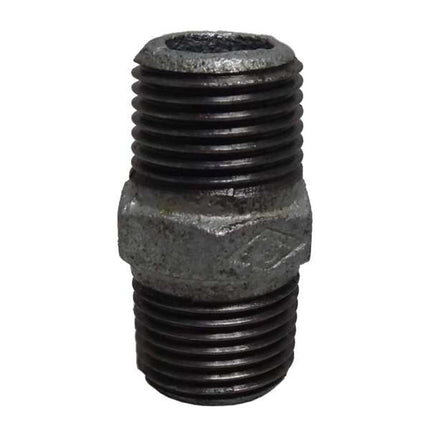 Brasshards Nipple Hexagon Galvanised 20mm