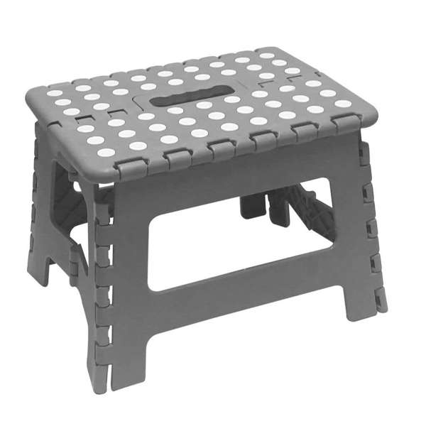 Henledar Foldable Step Stool With Handle Small