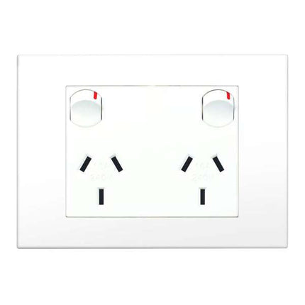 HPM VIVO 10A Horizontal Double Powerpoint White