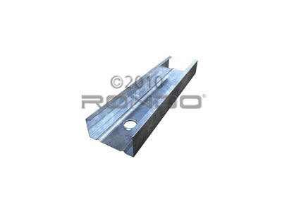 76mm x 3000mm Steel Wall Stud – 0.55 BMT Galvanised for Plasterboard Framing