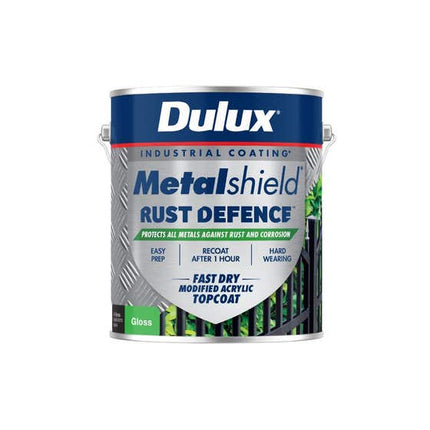 Dulux Metalshield Rust Defence Black Satin 1L