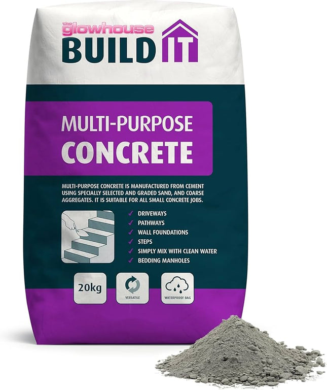 20kg Bag Pre-Mixed Concrete Mix – General Purpose, Just Add Water