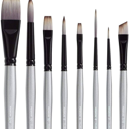 King-Star Flat Artist Brush #8