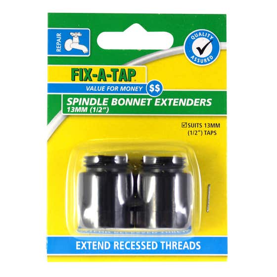 Fix-A-Tap Spindle Bonnet M&F Extender – 13mm (Pk 2)