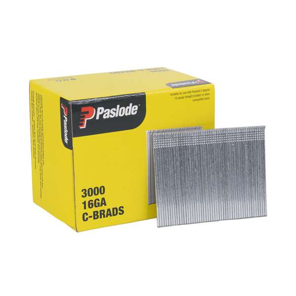 Paslode 65 x 1.6mm C65 PNeumatic Brad - 3000 Pack