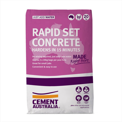 20kg Bag Rapid Set Concrete Mix