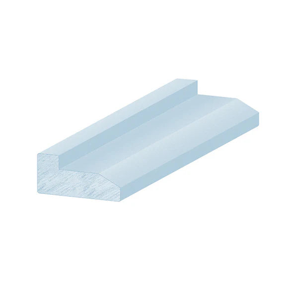 84 x 42mm Bottom Rail – Design Pine H3 Primed, 5.4m Length