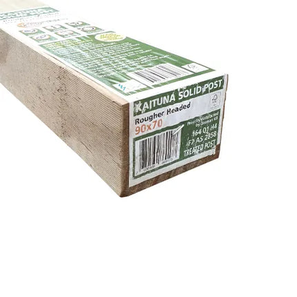Treated Pine Posts Premium Wrapped F7 KD H4 RH 90mm X 70mm - 5.4m