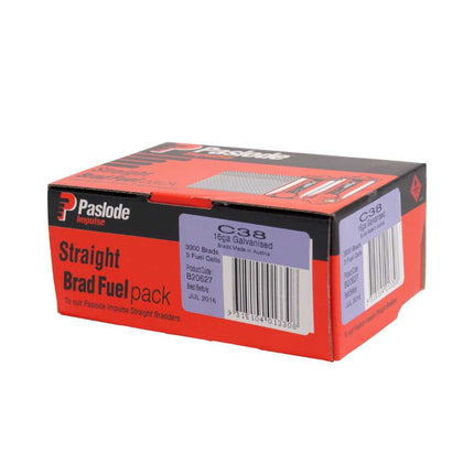 Paslode Floormaster Galvanised 15.5G Staples 1000pk - 38mm
